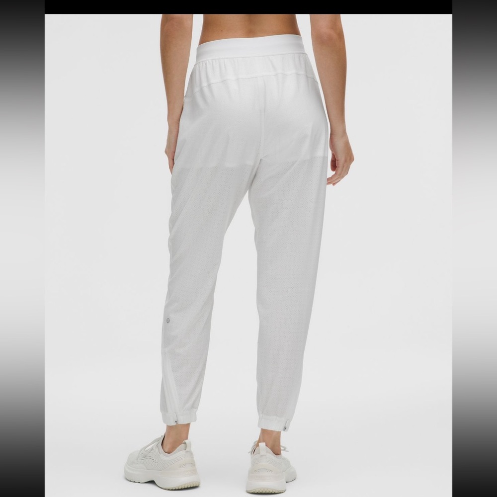 Adapted State Perforated High-Rise Jogger